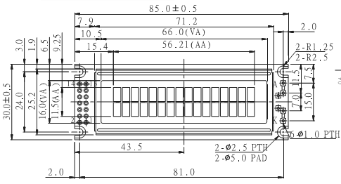  WH1602D